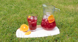 Hibiscus Orange Iced Tea